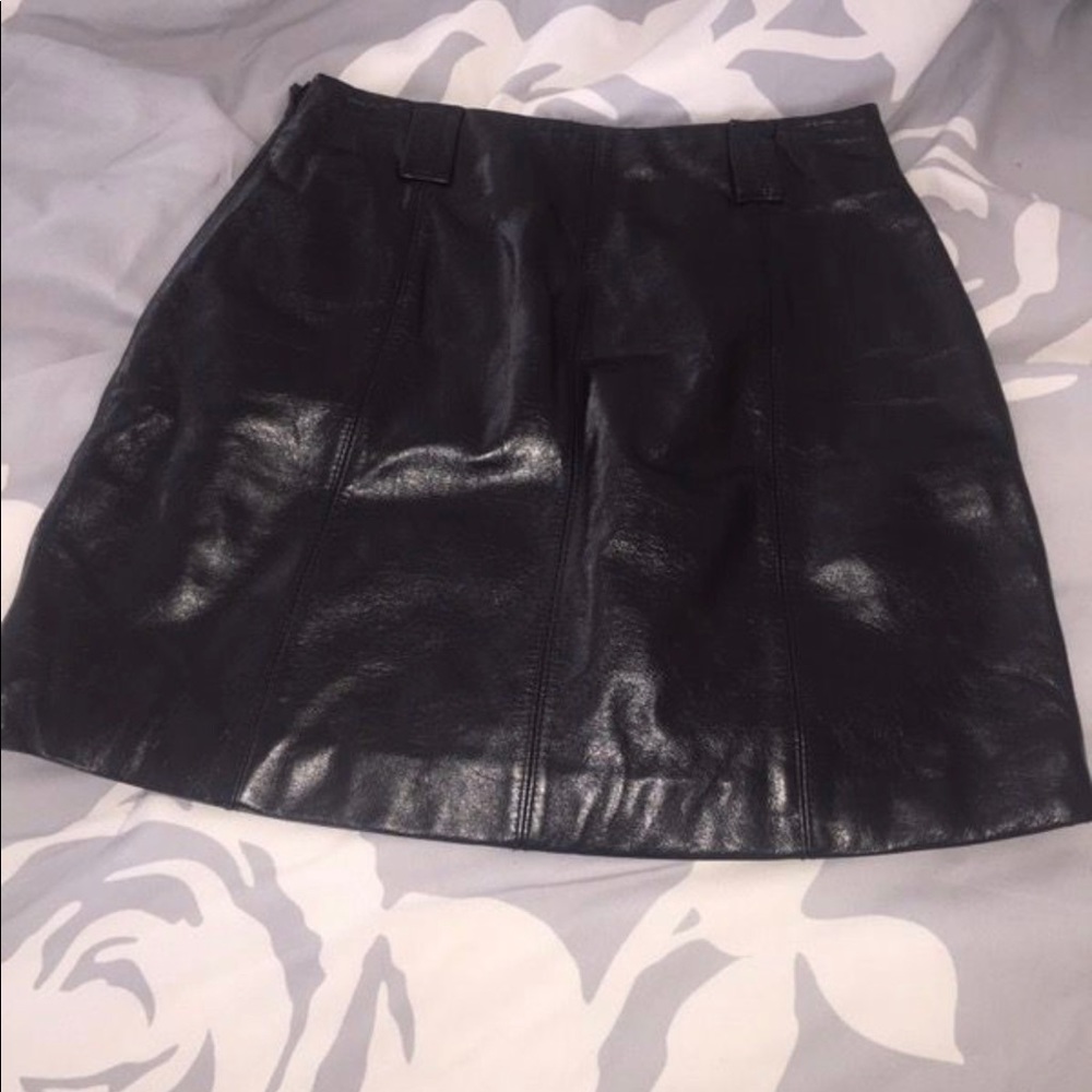 Vintage Wilson’s leather skirt